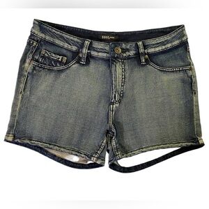 Suko Jeans Low Rise Denim Shorts  Dark Wash Ladies 10